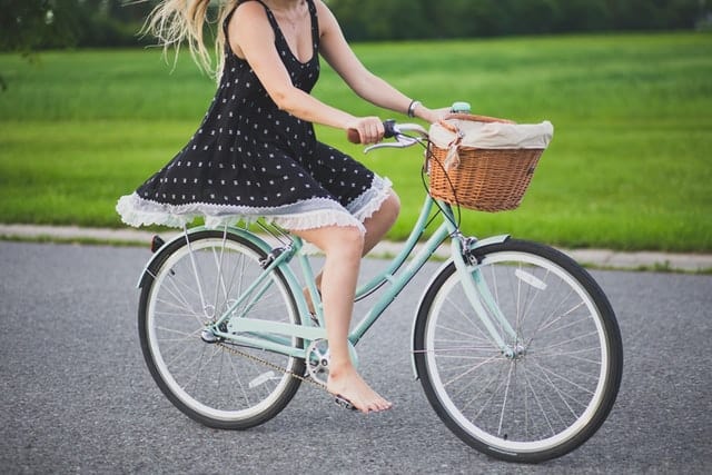 girl on bike