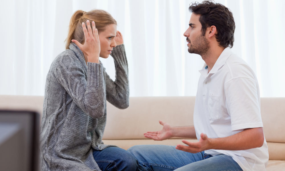 couple arguing