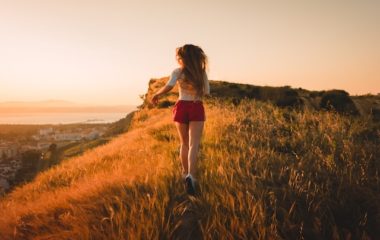 girl being chased after learning how to make a man chase you